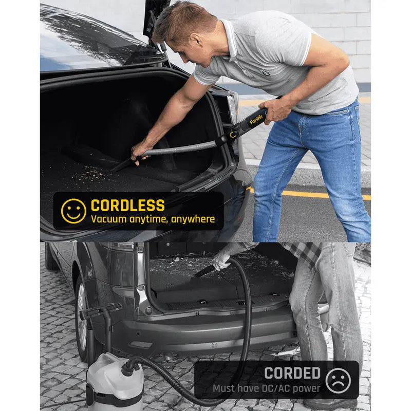 Fanttik Renoclean V8 Mate Cordless Car Vacuum Black
