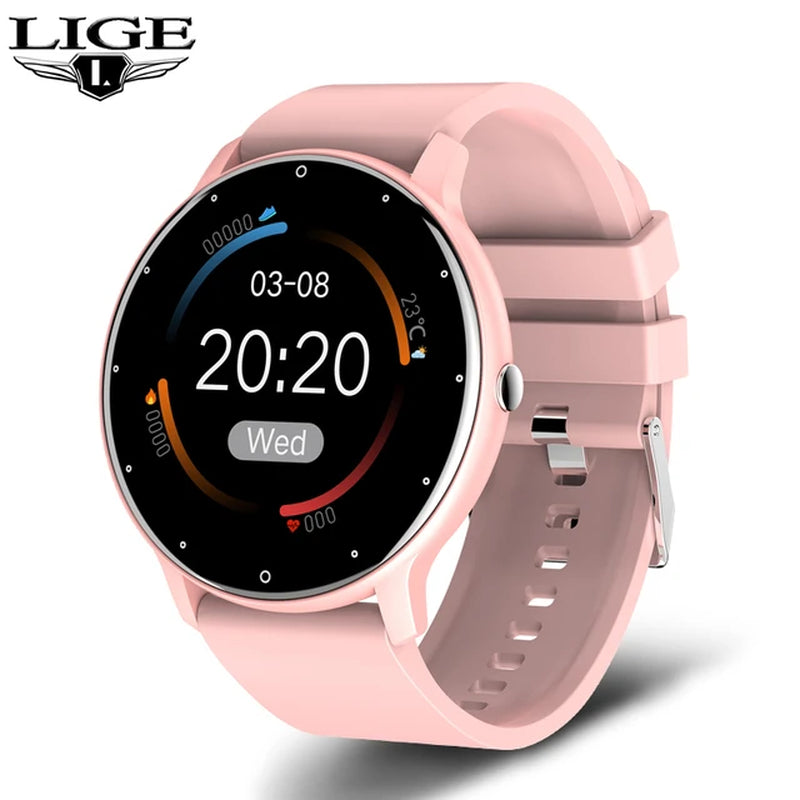 2023 Smart Watch Ladies Full Touch Screen Sports Fitness Watch IP67 Waterproof Bluetooth for Android Ios Smart Watch Female